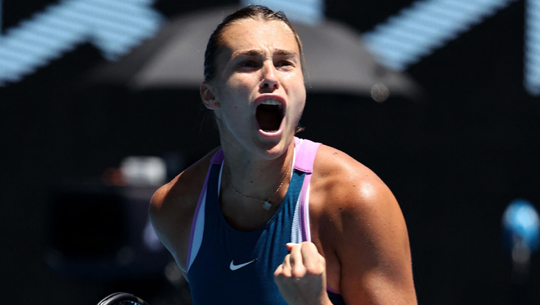 Sabalenka wins easily, first entered the Australian quarterfinals expanded - Photo 1