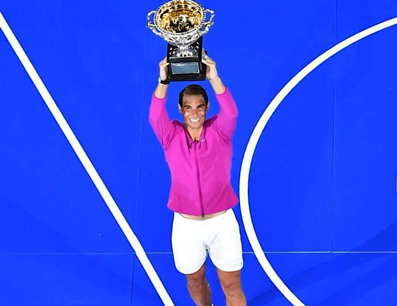 Pictures: Rafael Nadal celebrates the Australian championship expansion 2022 - Photo 11