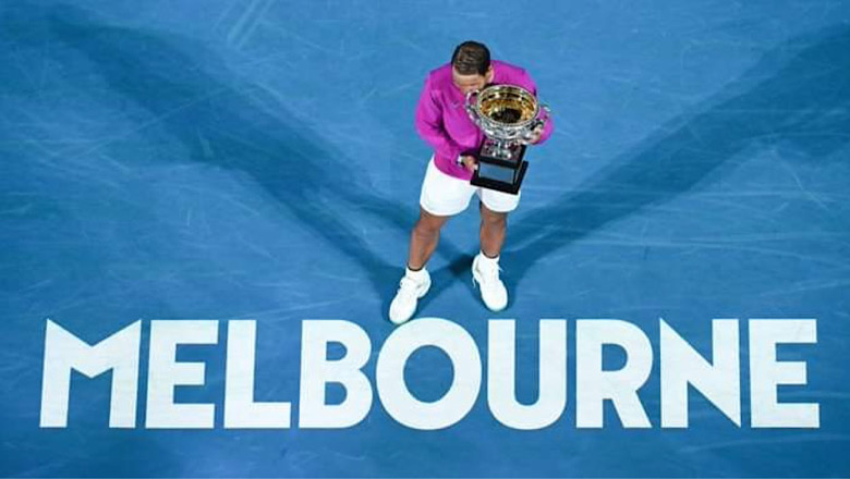 Pictures: Rafael Nadal celebrates the Australian championship expansion 2022 - Photo 10