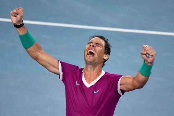 The moment Rafael Nadal won the Australian Championship - Photo 3