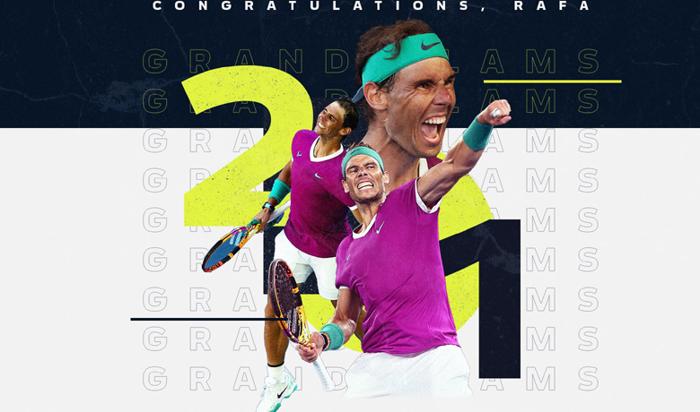 Nadal set a record to win 21 Grand Slam after the Australian Championship expanded 2022 - Photo 2