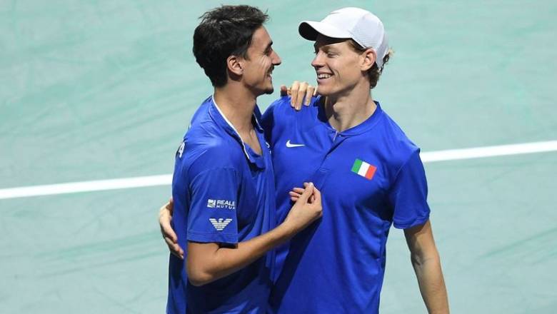 Djokovic lost to Sinner for 2 consecutive games, Serbia stopped in the semi -finals of Davis Cup 2023 - Photo 2