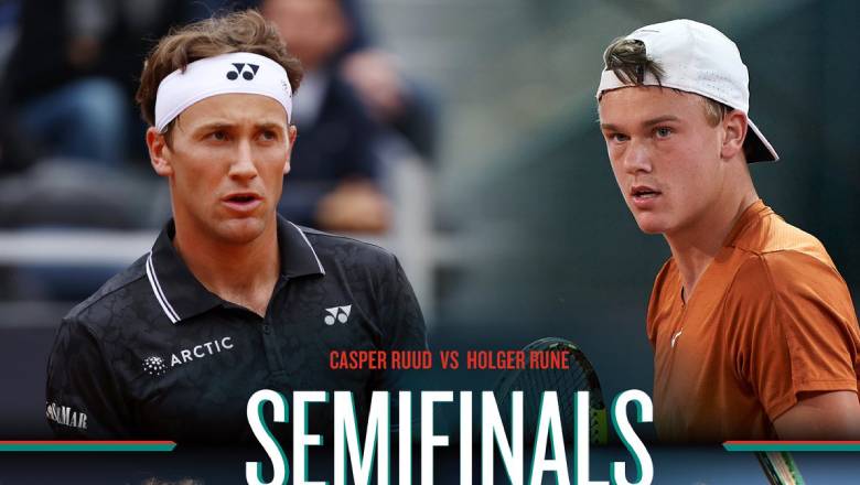 Medvedev competes for the final of Rome Masters 2023 with Tsitsipas - Photo 2