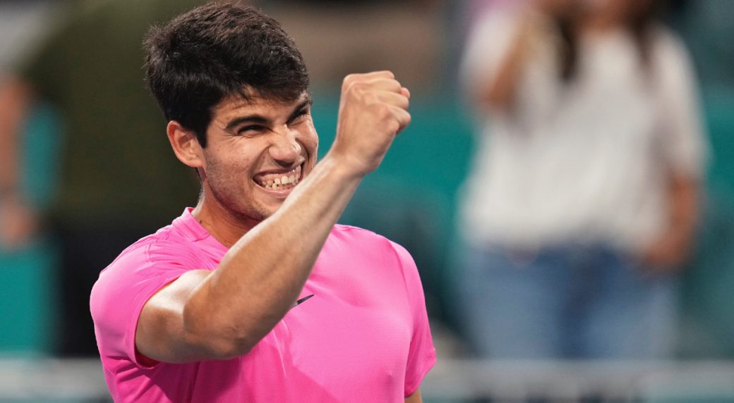 Alcaraz met Sinner in the semi -finals of Miami Open 2023 - Photo 2