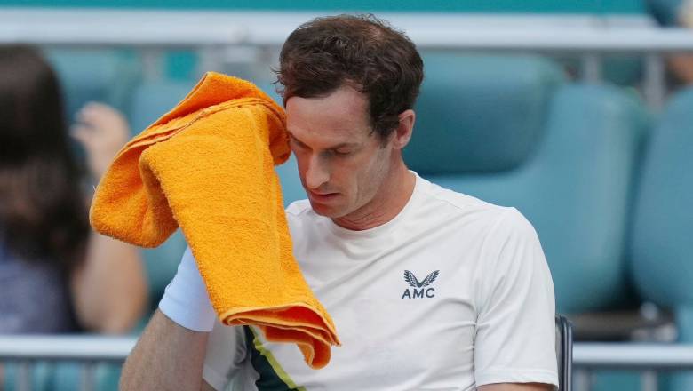 Andy Murray was eliminated in the first round of Miami Open 2023 - Photo 2