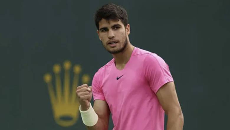 Alcaraz fought Medvedev at the Indian Wells Masters 2023 Final - Photo 2