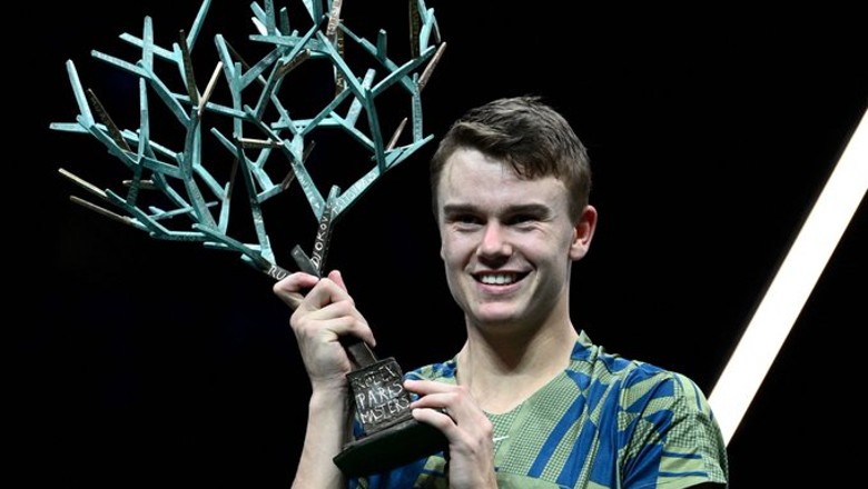 Holger Rune comes back spectacularly against Djokovic, Champion Paris Masters 2022 - Photo 2