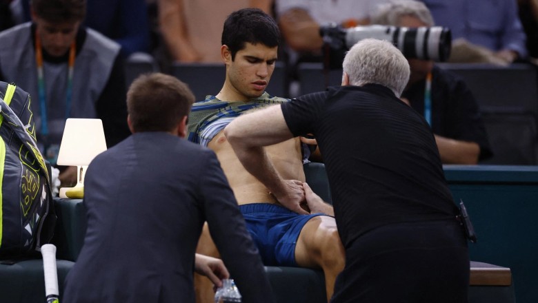 Alcaraz gave up due to injury, Rune won tickets to the semi -finals of Paris Masters - Photo 2