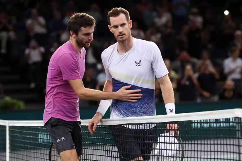 Murray was eliminated in the first round of Paris Masters 2022 - Photo 2