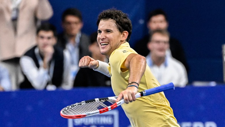 Medvedev met Dominic Thiem in the second round of Vienna Open 2022 - Photo 2