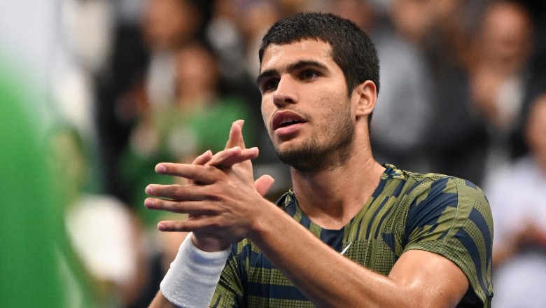 Alcaraz won the first match as the world's No. 1 - Photo 2