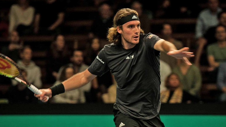 Tsitsipas in the second round of Stockholm Open after 2 tie break choking - Photo 4