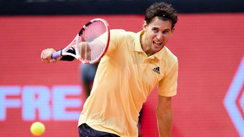 Dominic thiem upstream in the quarterfinals of Gijon Open 2022 - Photo 2