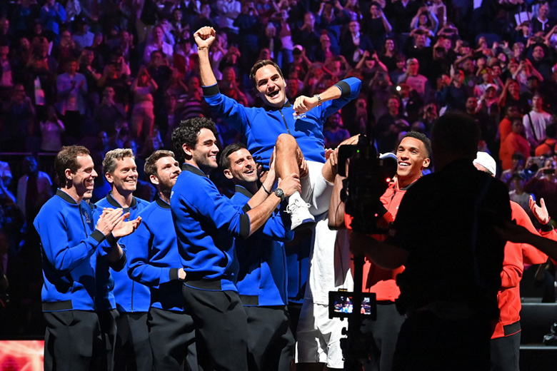 Federer sobbed on the day of retirement - Photo 5