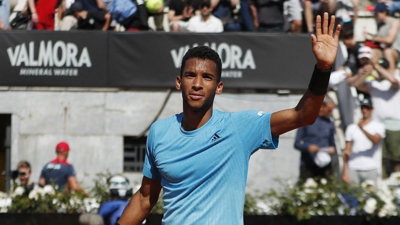 Djokovic met Auger Aliassime in the quarterfinals of Rome Masters 2022 - Photo 2