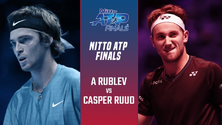 ATP Finals Tennis - Rubleev vs Ruud, 20:00 on November 19 - Photo 1