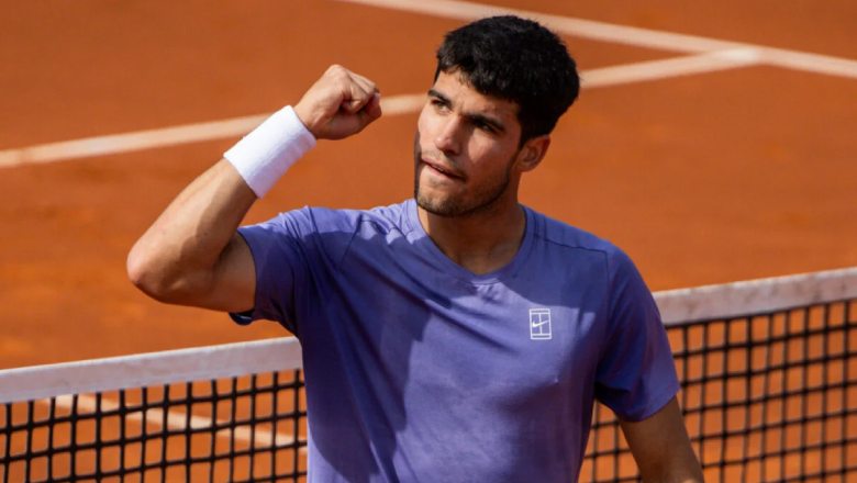 Alcaraz met Rune in the Barcelona Open 2025 Final - Photo 1
