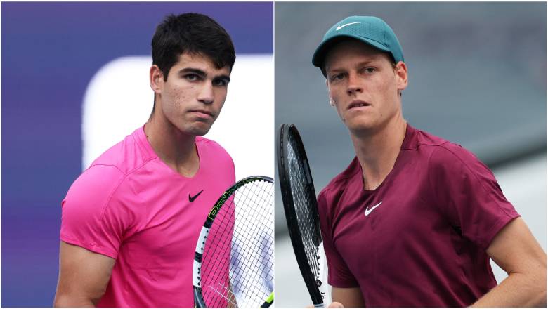Alcaraz met Sinner again in the semi -finals of Miami Open 2023 - Photo 1