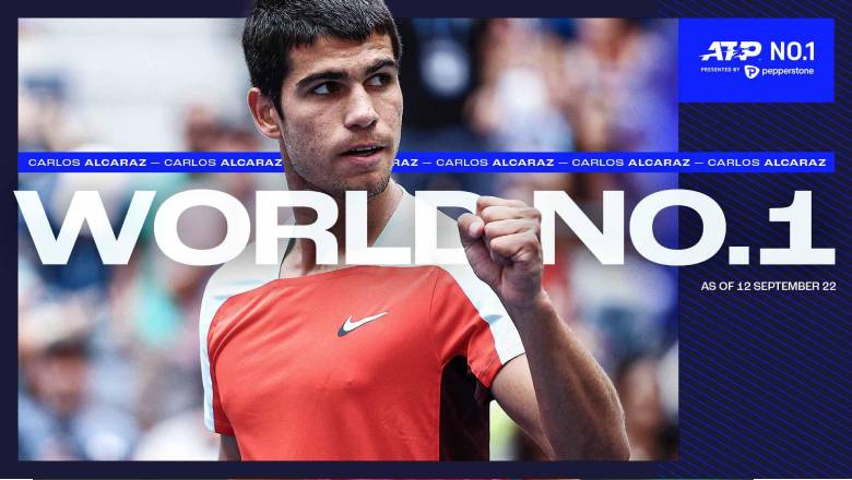 Alcaraz reclaimed the No. 1 ATP from Djokovic after the Indian Wells Masters championship - Photo 1