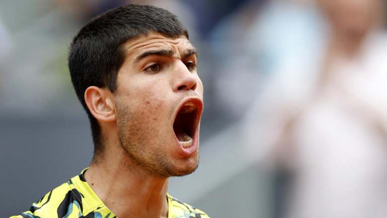 Alcaraz upstream Ruusuvuori, hard to win tickets to the third round of Madrid Open - Photo 1