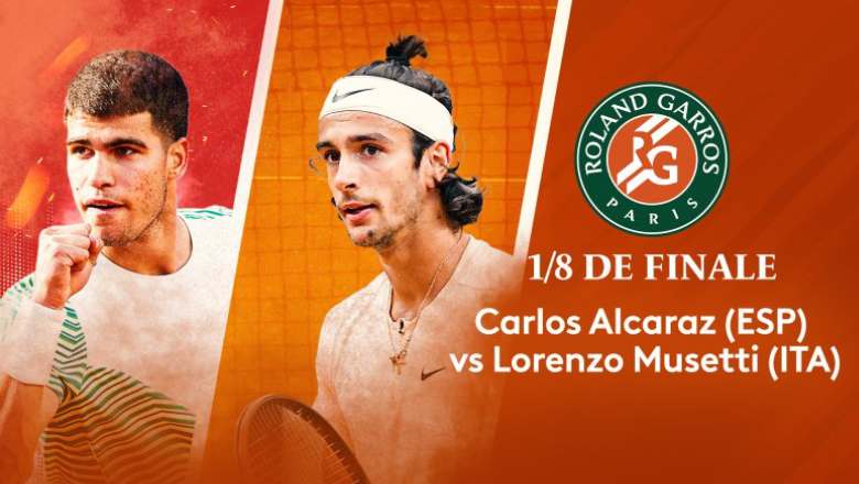 Commenting Tennis Alcaraz vs Musetti, Round 4 Roland Garros - 19h30 on 4/6 - Photo 1