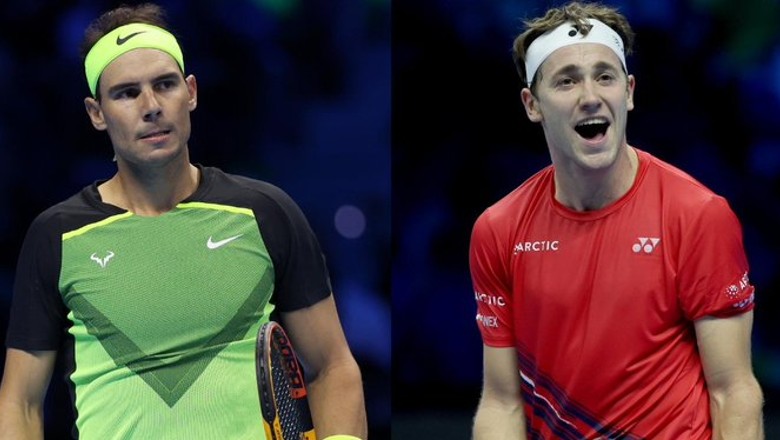 Commenting Nadal vs Ruud tennis, ATP Finals group stage - 20:00 on November 16 - Photo 1