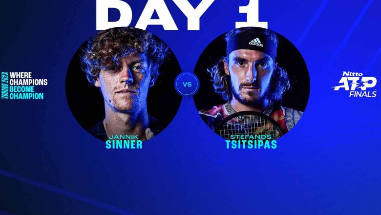 Judgment of Tennis Tsitsipas vs Sinner, ATP Finals group stage - 20h30 on 12/11 - Photo 1