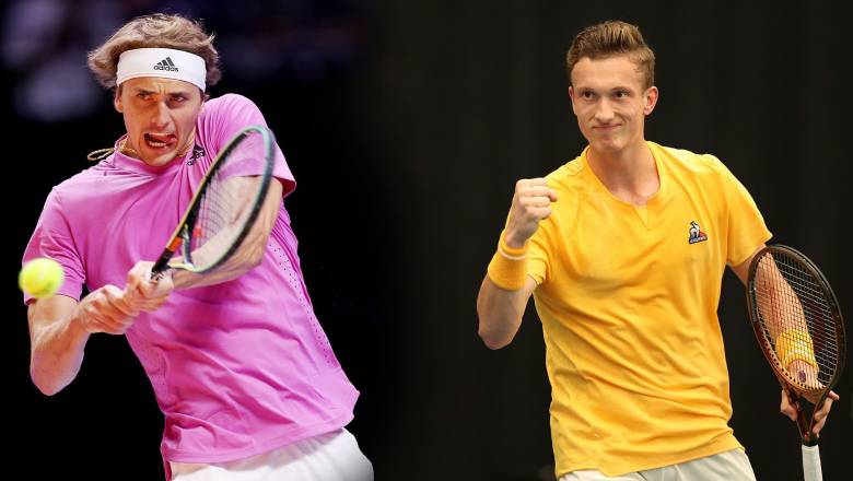 Consider the tennis Zverev vs Lehecka, round 1 Dubai Championships - 23:30 on February 27 - Photo 1