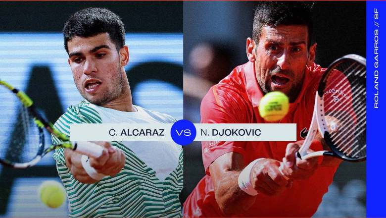 Djokovic vs Alcaraz tennis, semi -final Roland Garros - 19h45 on 9/6 - Photo 1