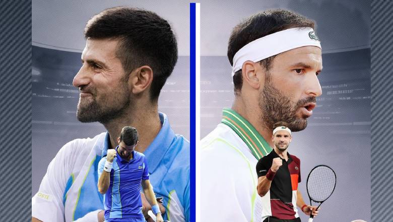 Djokovic vs Dimitrov tennis, final Paris Masters - 21:00 on November 5 - Photo 1