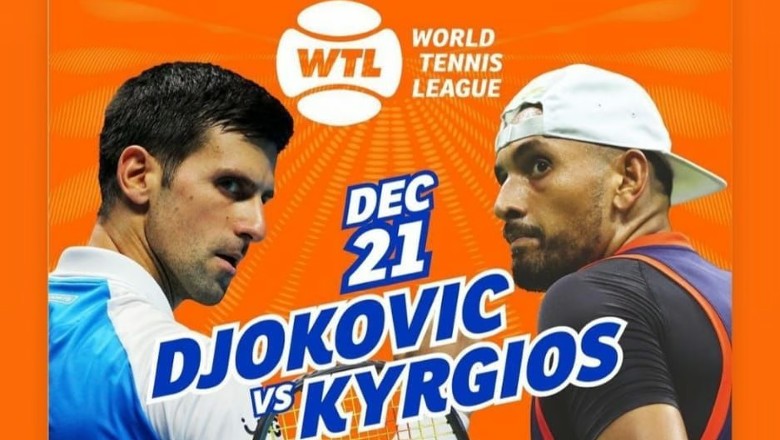Judges Djokovic vs Kyrgios, World Tennis League - 00:00 on November 22 - Photo 1