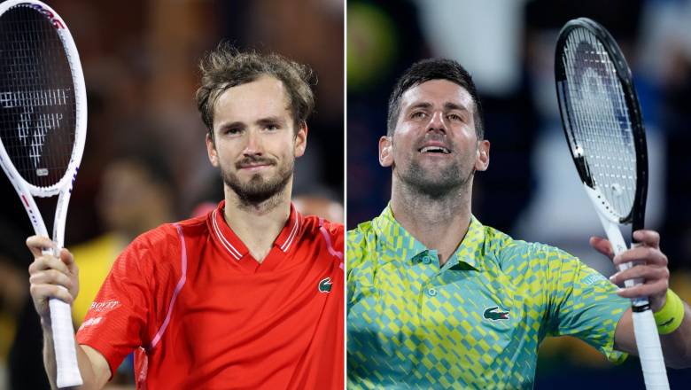 Djokovic vs Medvedev tennis, semi -final Dubai Championships - 22:00 on March 3 - Photo 1