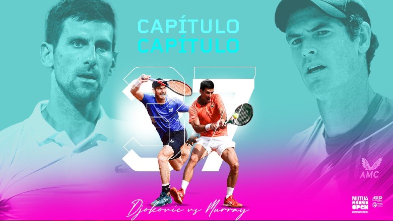 Djokovic vs Murray - Round 3 Madrid Open, 17:00 on 5/5 - Photo 1