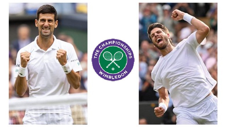Judges Djokovic vs Norrie tennis, semi -final Wimbledon - 21:00 on 8/7 - Photo 1