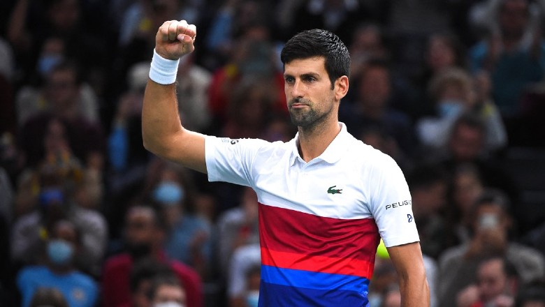 Djokovic wins fucsovics in the singular match of the male Paris Masters 2021 - Photo 2