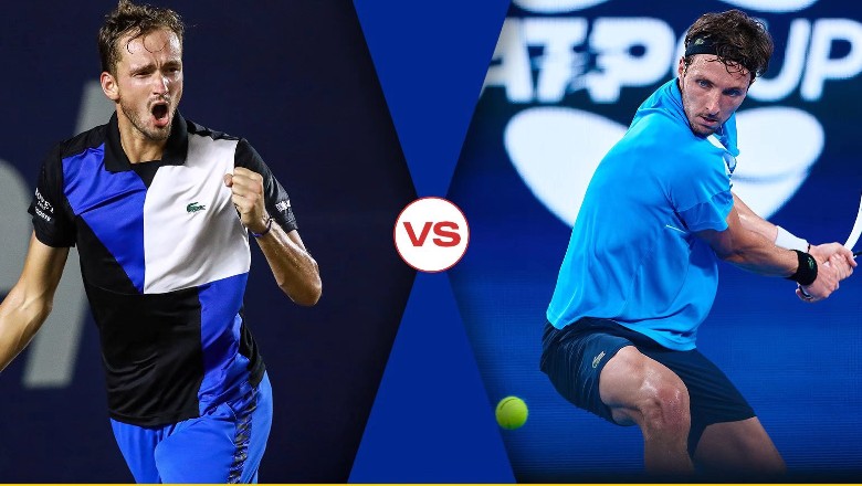 Medvedev vs Rinderknech tennis, round 2 US Open - 07h30 September 1 - Photo 1