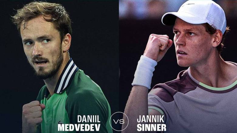 Medvedev vs Sinner, Australian finals - 15:30 on January 28 - Photo 1