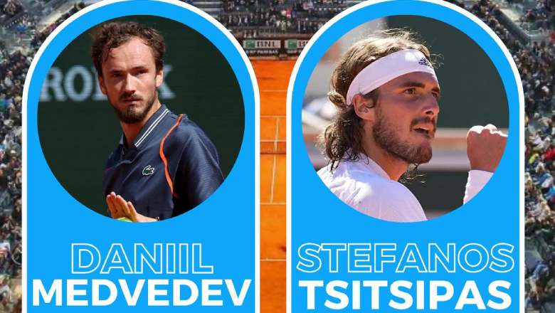 Medvedev vs Tsitsipas tennis, semi -final Rome Masters - 19h30 on 20/5 - Photo 1