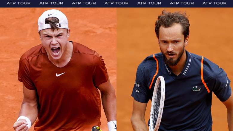 Medvedev vs Rune Tennis, Final Rome Masters - 21:00 on 21/5 - Photo 1