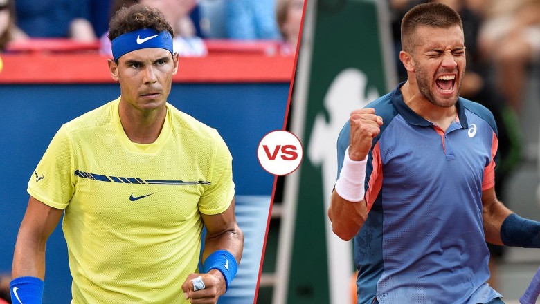 Commenting Nadal vs Coric tennis, round 2 Cincinnati Masters - 06:00 on 18/8 - Photo 1