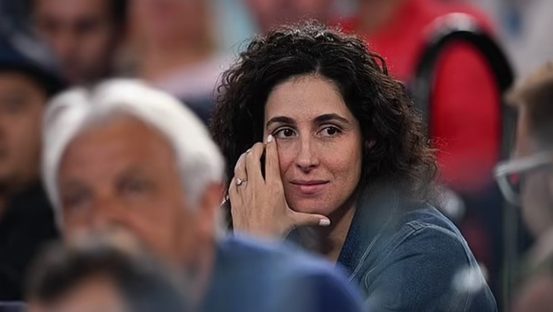 Nadal's wife burst into tears when witnessing her husband lost in the second round of Australia expanded 2023 - Photo 2