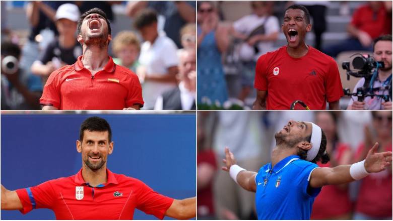 The semi -finals of the Olympic semi -finals 2024: Djokovic meets Musetti, Alcaraz fighting Aliassime - Photo 1