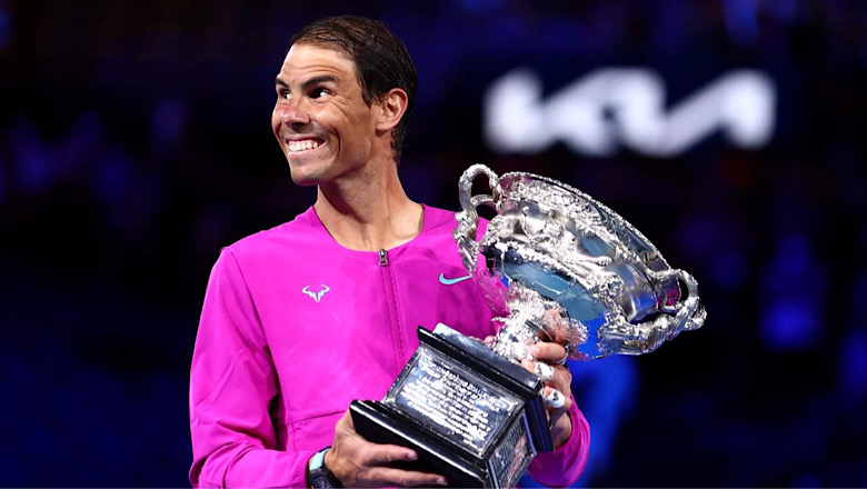 Pictures: Rafael Nadal celebrates the Australian championship expansion 2022 - Photo 13