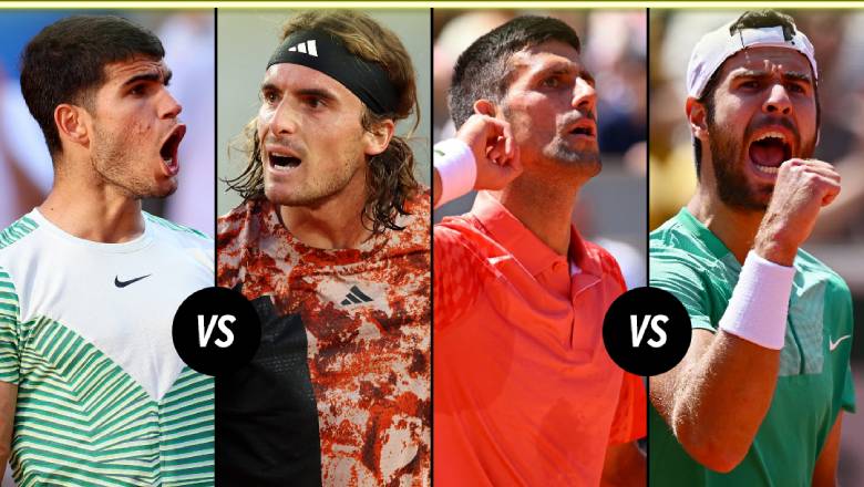 Roland Garros 2023: Djokovic vs Khachanov, Alcaraz vs Tsitsipas - Photo 1