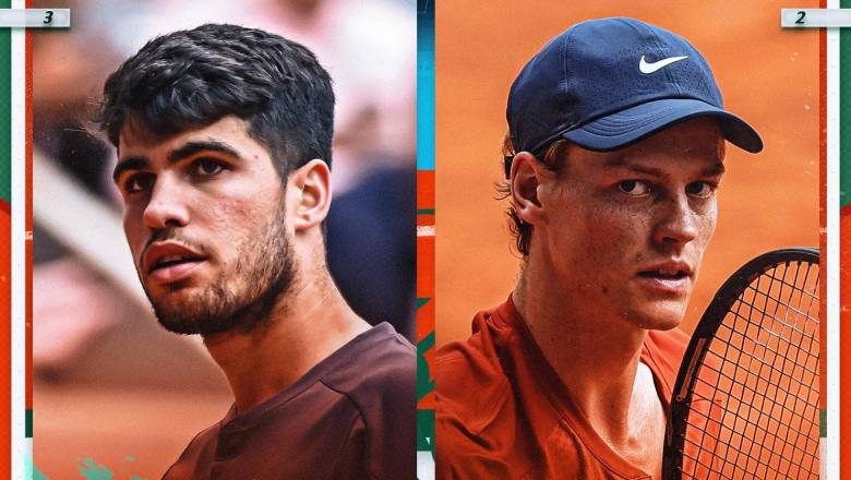 Roland Garros 2024 semifinal schedule: When did Alcaraz meet Sinner? - Photo 1