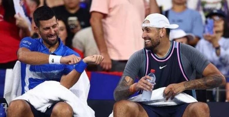 Tennis schedule today 1/1: Djokovic, Kyrgios hit the two men's double rounds in Brisbane - Photo 1