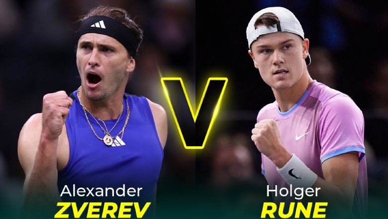 Tennis schedule today 2/11: semifinals Paris Masters - Zverev fight rune? - Photo 1