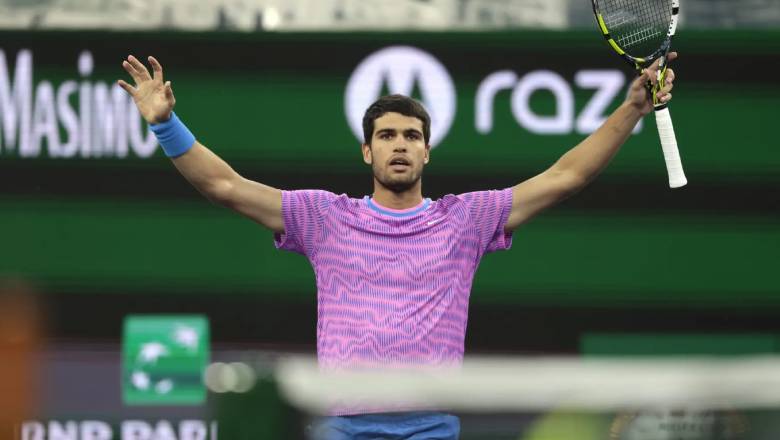 Tennis schedule today 23/3: Alcaraz launched at Miami Open - Photo 1