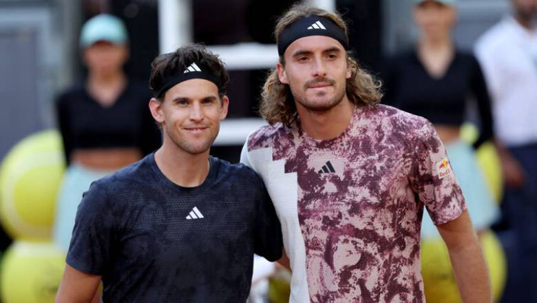 Tennis schedule today 24/10: Round 1 Vienna Open - Focus Tsitsipas vs Thiem - Photo 1