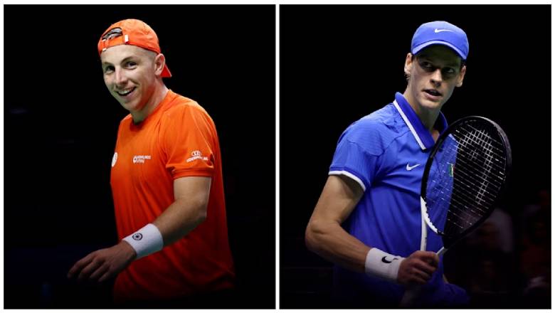 Tennis schedule today 24/11: Final Davis Cup - Italy vs Netherlands - Photo 1